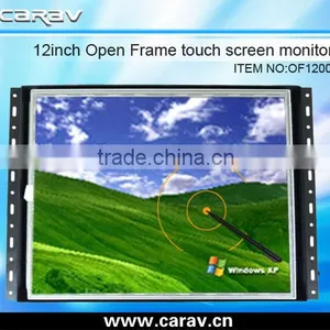 12 Inch Two Pints Carav Open Frame Touch Monitor With Handwriting for ATM, VTM, Interactive Kiosk, Gaming, HMI thumbnail-1