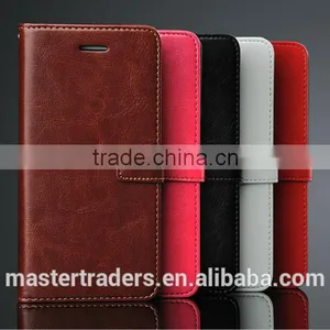 Free Shipping Original Fashion 64 Grain Stand Holder Wallet Flip PU Leather Case For HTC 826 MT-3170 thumbnail-1