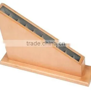 Montessori Materials/Preschool Montessori Wooden Toy for Kids/Educational Montessori Toys Rack for Red Rods thumbnail-2