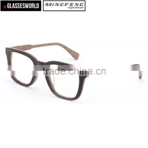 Custom Acetate Wood Eyewear Glasses Eyeglasses Spectacle Frames thumbnail-1