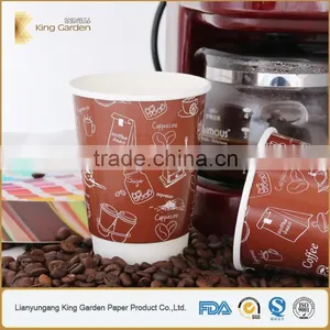 Hot Drink PE Coated Paper Cup With Lids Price thumbnail-4