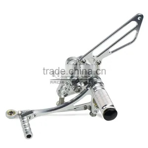 ARS-K5 Special Design CNC Adjustable Front Rider Footrests Motorcycle for Suzuki GSXR 1000 05-06 thumbnail-5