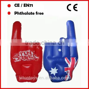 Black PVC Inflatable Hand thumbnail-5