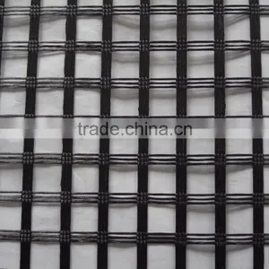 Biaxial Polyester Geogrid Wall Soil Reinforcement With CE thumbnail-2