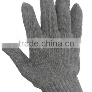 208H GREY 600 GRAMS 7 KNITTING COTTON SAFETY WORKING GLOVE thumbnail-2