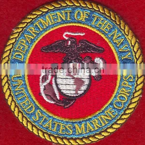 the Round Shape Design Patches Custom Embroidery Patches Iron-on Style thumbnail-3
