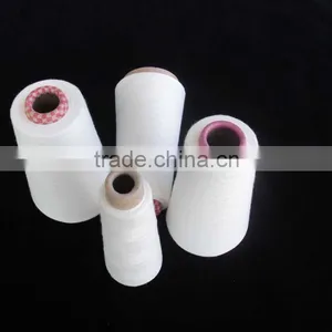 100 Virgin Spun Polyester Yarn From China Raw White L/C at Sight thumbnail-1