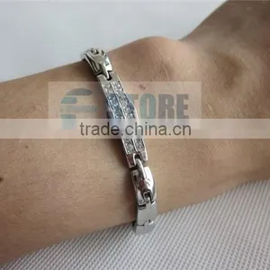 Wholesale Fashion Jewelry Negative Ion Bracelet Bio Element Energy Bracelet High Power Magnetic Bracelet thumbnail-2