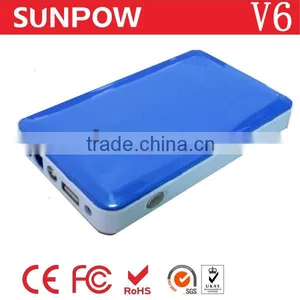 Sunpow Best Selling Portable Mini Emergency 12v Car Jump Starter Car Power Bank Car Battery Booster With Air Compressor thumbnail-5