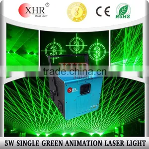 XHR Laser Light Company 5000mw Green The Stage Laser Disco DJ Light Logo Projector thumbnail-1