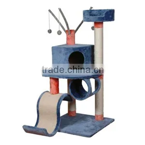 Luxury Cat Tree Toy Furniture Cat Sisal Scratcher thumbnail-1