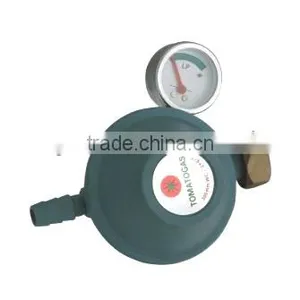 High Quality Auto LPG Gas Pressure Regulators With Meter, Zinc Alloy Gas Valve With Child Lock Switch Quality Choice thumbnail-1
