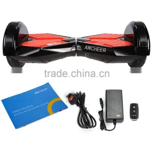 8 Inch Hot Ancheer Self Balancing Electric Scooter Bluetooth LG Battery UK Plug AM002736 thumbnail-3