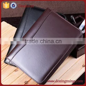 A4 Business Folder Leather/PU Fashionable Cheap Leather Portfolio/ Travel Portfolio Bulk Buy thumbnail-4