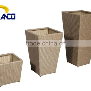 Granco KAL002 Garden Plastic Rattan Planters thumbnail-1