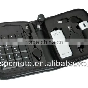 Laptop Usb Tool Kit With Mini Usb Hub Mouse Numeric Keypad Retractable Cable Connector thumbnail-1