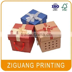 Customized Kraft Paper Box thumbnail-1