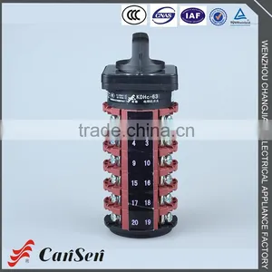 KDHc-63 10 Position Change and Control Main Circuit Assist Electric Appliance Welding Machine Switch Quality Choice thumbnail-1