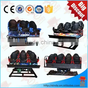2015 Thrilling Action Ride Guangzhou Hot Selling 9 Seats Simulator 5D Cinema thumbnail-1