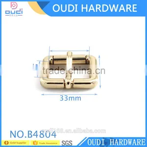 Wholesale Metal Roller Buckle Free Nickel Roller Buckle For Bag Roller Pin Belt Buckle thumbnail-5