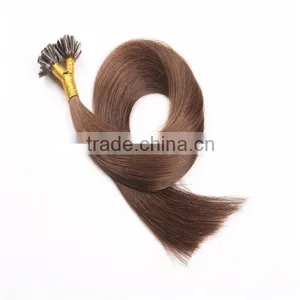 Wholesale Price Remy Italian Keratin Double Drawn Pre Bonded Hair Extension thumbnail-3
