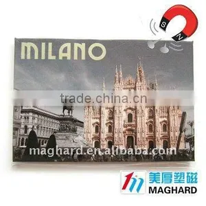 MILANO Church of Duomo Tourist Souvenirs Iron Fridge Magnets thumbnail-1