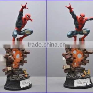 Resin Spider Man Figurine ,hot Movie Character Decoration thumbnail-1