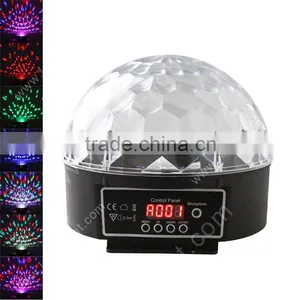 DJ Disco Light Mirror 6pcs*3W LED Crystal Ball, Mini LED Crystal Ball for Christmas Decoration thumbnail-6