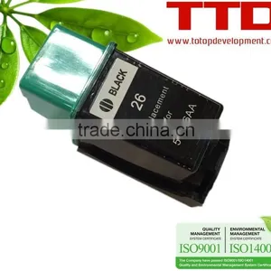TTD Original Refurbish Ink Cartridge 51626AA for HP 26 Cartridge thumbnail-1