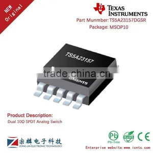 Genuine Original TS5A23157DGSR MSOP10 TS5A23157 Dual Analog Switch thumbnail-1