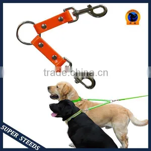 Double Pet Leash Coupler Walk 2 Dogs 1 Lead thumbnail-1