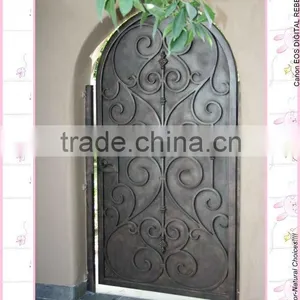 Industrial Wrought Iron Garden Gate thumbnail-1