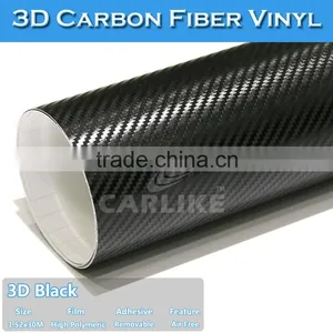 CARLIKE 5x98FT Removable 3D Colored Carbon Fiber Car Wrap Sticker thumbnail-5