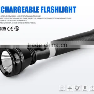 Cheap High Power Long Distance Aluminum Portable The Middle East LED Rechargeable Flashlight Torch - JD129 Keen thumbnail-1