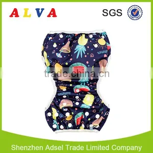 Alva 2016 New Fruits Pattern Reusable Baby Swimming Wear Swimming Diaper thumbnail-3