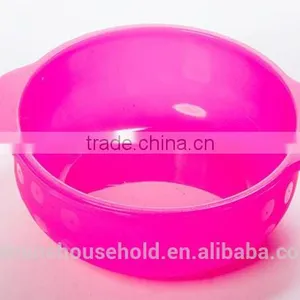 Flexible Food Grade Silicone Feeding Bowls for Baby, Trainning Bowls for Eating thumbnail-5
