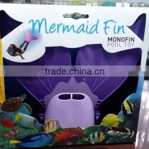 Kids Mermaid Swimming Fins Monofins and Mermaid Tail Trainning Monofin thumbnail-1