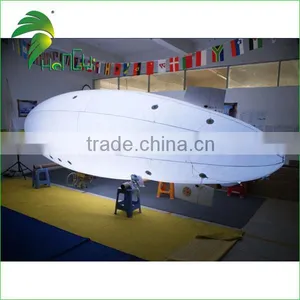 Outdoor RC Airship / 6m Long Inflatable White Led RC Airship For Evert thumbnail-2