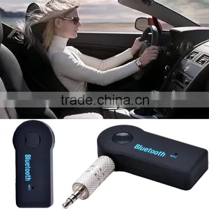 3.5mm Car Home Stereo Audio Bluetooth Hands-free Music Receiver Mic Cable Adapter SV007306 thumbnail-1