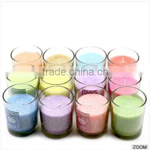 Wholesale Eco-friendly Scented Glass Jar Soy Candles With Various Colors thumbnail-2