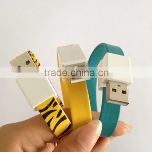 Best Selling Direct Factory at a Low Price Bracelet 2.0 Micro USB Data Cable for Mobile Phone thumbnail-3