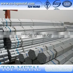 Erw Round Hot Dipped Galvanized Black Steel Pipes thumbnail-6