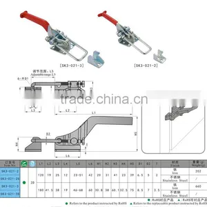 SK3-021-2 Industrial Adjustable Hasp/ Toggle Clamp thumbnail-3