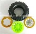 Beadlock Wheel Rim & 96mm Tyre Tires 1.9" Rock Crawler RC 1/10 Car thumbnail-1