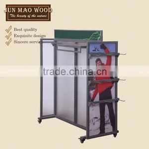 Heated Display Rack ,clothes/hat/Scarf/bag J Hook Garment Rack Stand thumbnail-1
