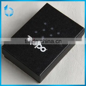 Zippo Brand Packaging Box Made by Black Matte Paper Board for Light of Cigarette Smoking thumbnail-1