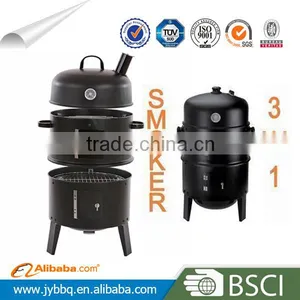 Best Sell Product Outdoor Steel Charcoal Bbq Smoker thumbnail-1