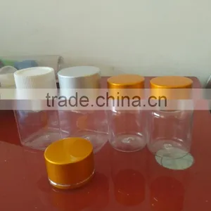 Plastic Pet Clear Metal Cap Pharmaceutical Bottle thumbnail-1