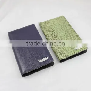 2015 New Arrivals Top Quality Men's Genuine Leather Wallet ,genuine Leather Men's Zipper Wallet for Christmas Gift /promotion. thumbnail-2