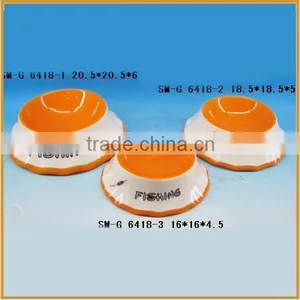 New Dog Bowl Ceramic Pet Bowl Bowl Feeder for the Pet thumbnail-1